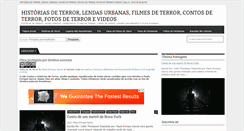 Desktop Screenshot of contosehistoriasdeterror.com